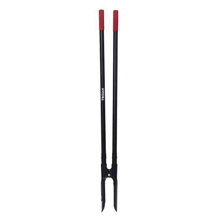 Trojan Post Hole Pincer Steel Handle