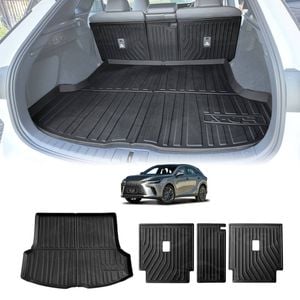 Boot Liner Back Seat Protector Combo for Lexus RX350 RX350h RX500h 2022-Onwards Kick Mats