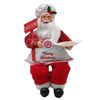 P&P Multicolor Santa Claus Figurines with Detailed Designs, Stable Base and Festive Home Decor