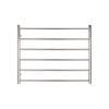 Forme 850 x 680mm 6 Bar Round Heated Towel Rail