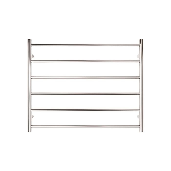Forme 850 x 680mm 6 Bar Round Heated Towel Rail