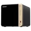 QNAP 4 Bay High-Performance Desktop NAS with Intel Celeron Quad-core Processor, Network Connectivity, Diskless, TS-464-8G