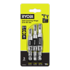 Ryobi 3-Piece Door Hinge Drill Bit Set
