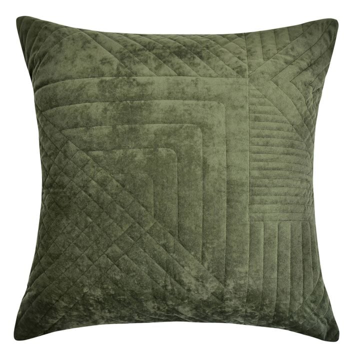 Bianca Navarro European Decorative Olive Polyester Velvet Pillowcase 65cm