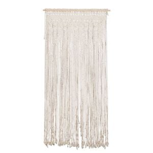 P&P Beige Macrame Handwoven Door Curtain / Room Divider