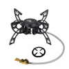 NNEOBA Folding 3800W UFO Camping Stove Black