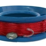 Surecatch 6 Inch Rigged Handcaster with 40lb Mono Fishing Line and Bean Sinker