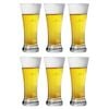 6pc Artcraft Tall Bira Beer Glass Water Drinking Drinkware 380ml Clear
