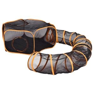 Advwin Outdoor Cat Enclosures Pet Tent & Tunnels Portable Catio Playground for Cat Run