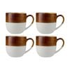 4pk Maxwell & Williams The Mug Club Horizon Mug 410ml - Brown