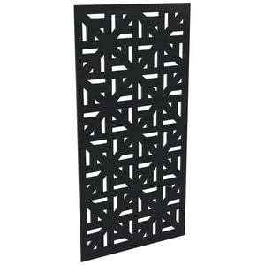 ProtectorAl 300-1200w x 1201-2400h Gloss Black/Satin Black Mosaic Unframed Composite Deco Panel