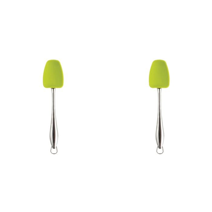 2PK Dexas Gadget Silicone 29cm Spoonula Cooking Utensil - Green