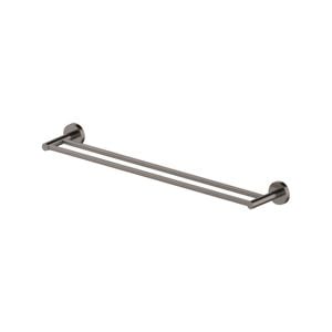 Gareth Ashton Gun Metal 760mm Double Towel Rail