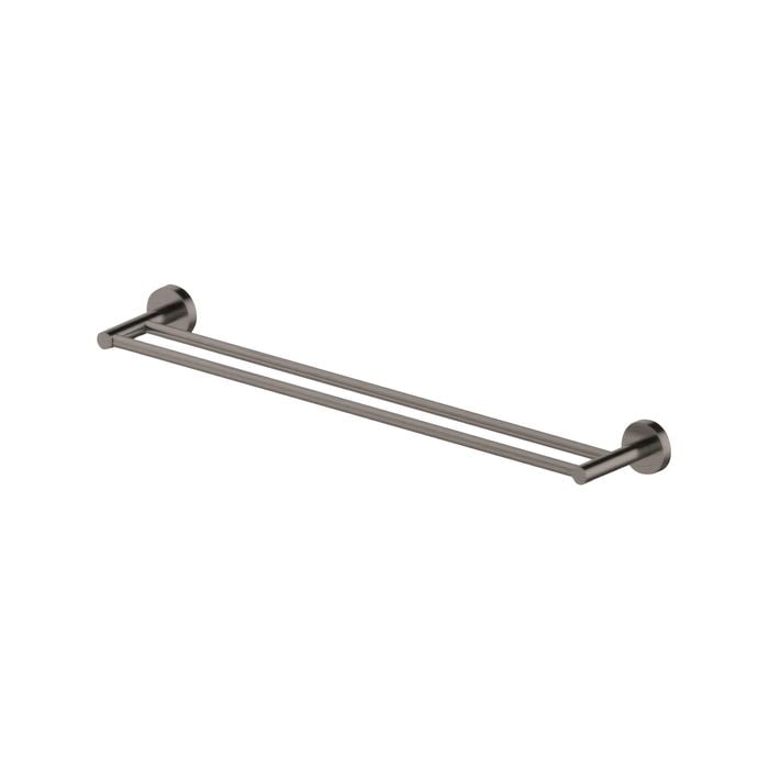 Gareth Ashton Gun Metal 760mm Double Towel Rail