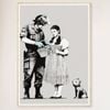 Galrie Banksy Stop and Search Poster 2007 - Museum Quality Art Print, Wood Frame, A1 60 x 84cm (23 x 33inch)