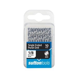 Sutton Tools 1/8" Single Ended Panel Drill Bit - 10 Pack