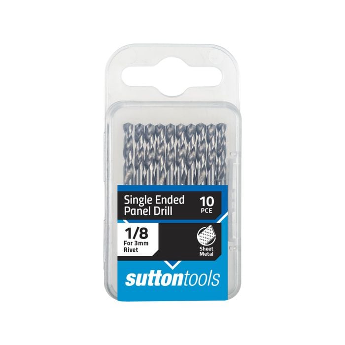 Sutton Tools 1/8" Single Ended Panel Drill Bit - 10 Pack