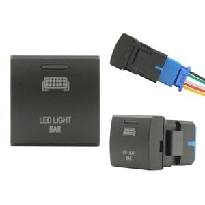 Switch Boss Push Switch fits Toyota Square Replacement 2018+ - Led Light Bar