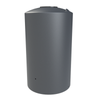 Melro Tanks 1600L Metal Grey Round Poly Water Tank