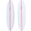 Summer vibes Mini Mal Funboard Surfboard - Pink - Pink, 8'0" x 21 3/4" x 2 7/8" 58.7L
