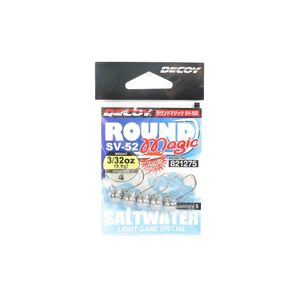 Decoy Round Magic SV52 Finesse Ajing Fishing Jig Head 3/32oz 4
