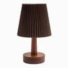 Desky Ripple Cordless Desk Lamp - Walnut
