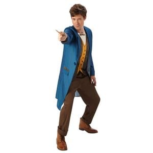 Newt Scamander Halloween Costume Adult Fantastic Beasts Outfit, Standard