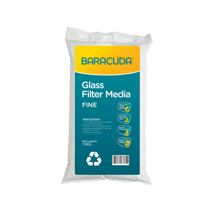 Baracuda 15kg Fine Glass Filtration Media