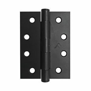 Pinnacle 100mm Black Loose Pin Butt Hinge - 2 Pack