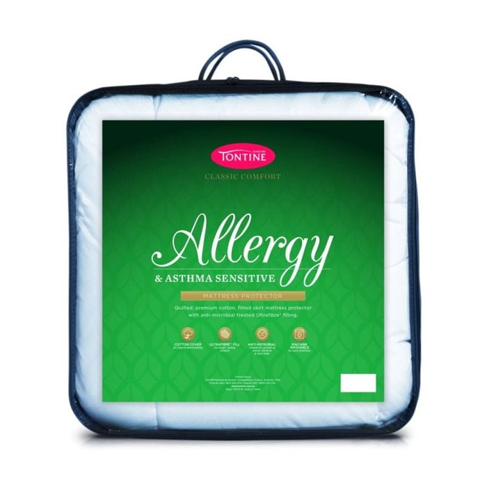 Tontine Classic Comfort Allergy And Asthma Sensitive Mattress Protector King
