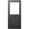 Thermtek 2040 x 820 x 41mm Clear Glass Aluminium Parkwood Entrance Door