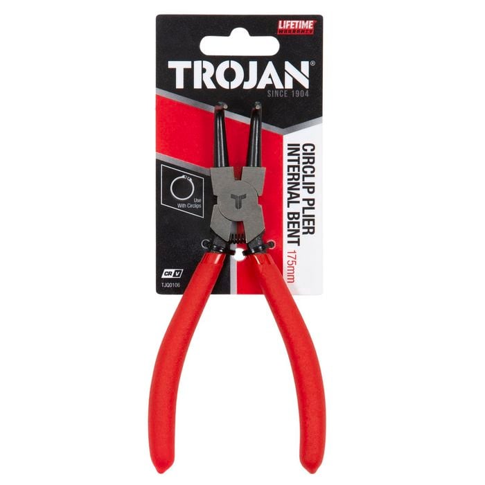 Trojan Circlip Internal Bent Plier