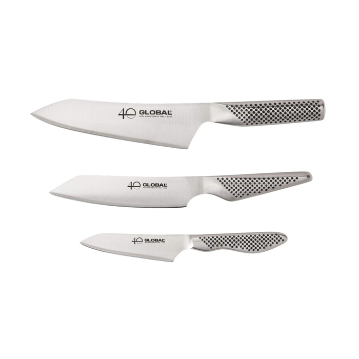 Global 40th Anniversary 3-Piece Knife Set