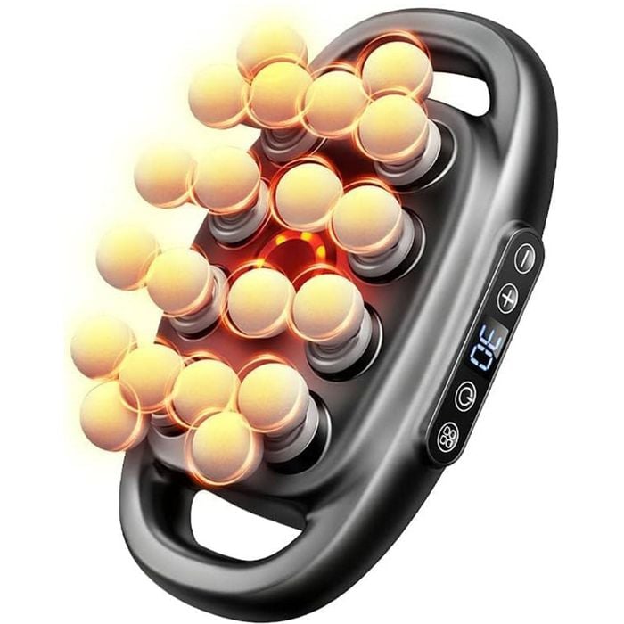 Fohoa 20-head Percussion Massager With 30 Intensity Levels And Deep Tissue Therapy