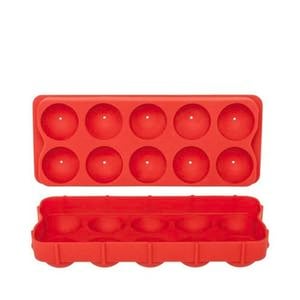 Appetito Silicone Round Ice Cube Tray