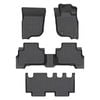 Vehiclab Mitsubishi Pajero Sport - 2015 - 2025 - QF Series - 3 ROWS - 3D/5D All Weather Moulded Car Floor Mats