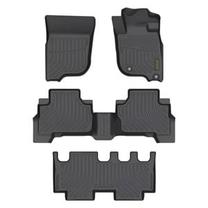 Vehiclab Mitsubishi Pajero Sport - 2015 - 2025 - QF Series - 3 ROWS - 3D/5D All Weather Moulded Car Floor Mats