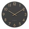 One Six Eight London  Jones Charcoal 60cm Silent Wall Clock