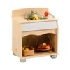 Jooyes Toddler Play Kitchen Sink - H50cm - Original Wood Colour | 48cm | Role Play