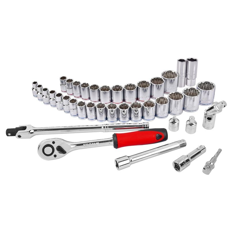 39PC 1/2 Socket Tin Set