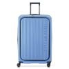 Delsey Securitime Zip Top Opening 76cm Large Exp Luggage - Blue