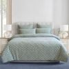 Renee Taylor Super King Luna Jacquard Yarn Dye Quilt Cover/Pillowcases Set