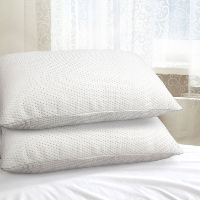 Giselle Memory Foam Pillow x2 19cm Thick