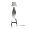 Artiss Floor Lamp 2 Tier Shelf Storage LED Light Upright