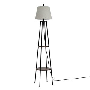 Artiss Floor Lamp 2 Tier Shelf Storage LED Light Upright