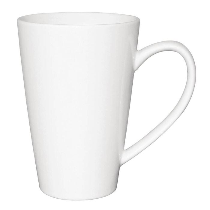 Olympia Cafe Latte Cups Cafe Range White 340ml (12 Pack)