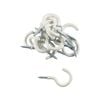 Everhang 21mm White PVC Cup Hook - 15 Pack
