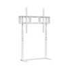 P&P White Adjustable Freestanding TV Stand for 32–100 Inch Screens with Cable Management