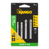 Kango 4pc Glass & Tile Drill Bit Set (4mm,5mm,6mm,8mm)