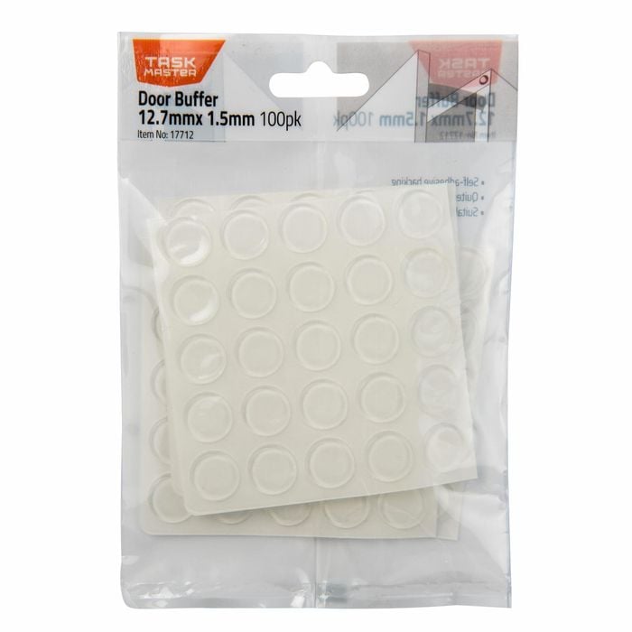 Taskmaster 12.7 x 1.5mm Door Buffer - 100 Pack